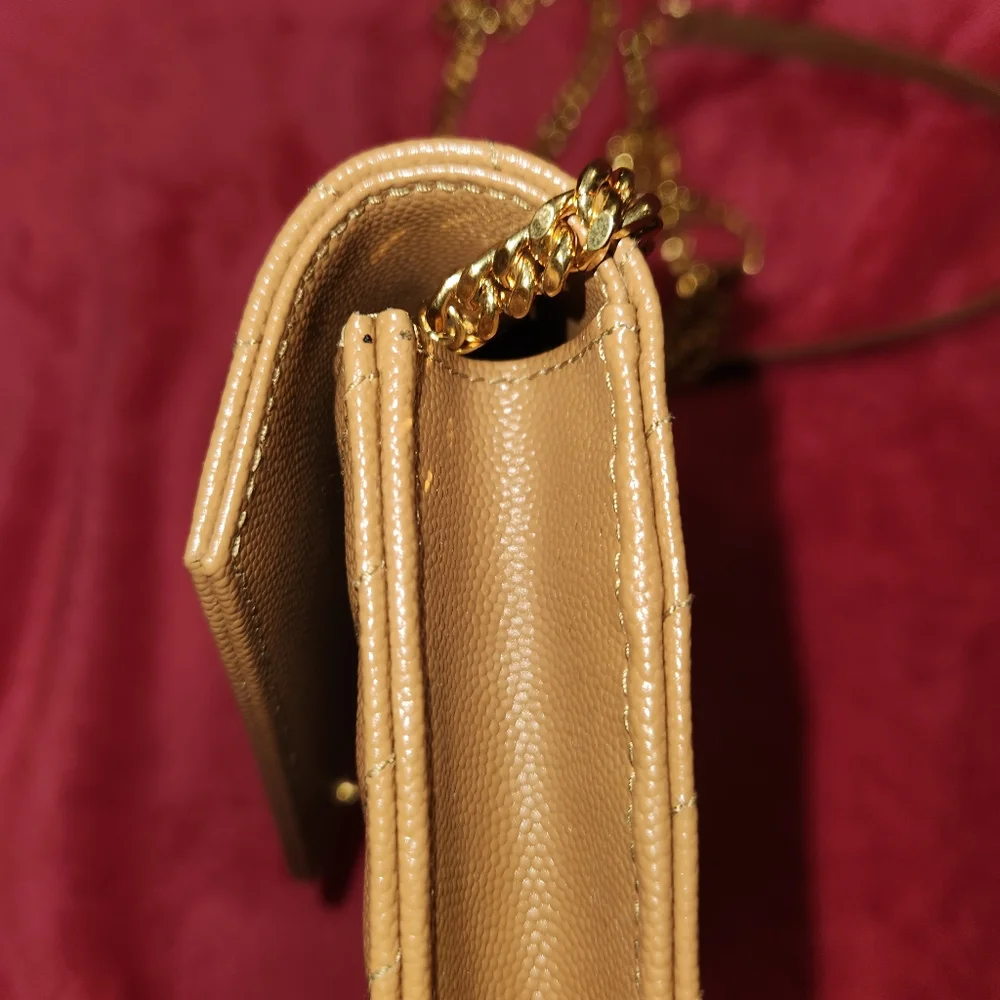 Saint Laurent YSL Tan CASSANDRE Bag - Picture 4 of 14